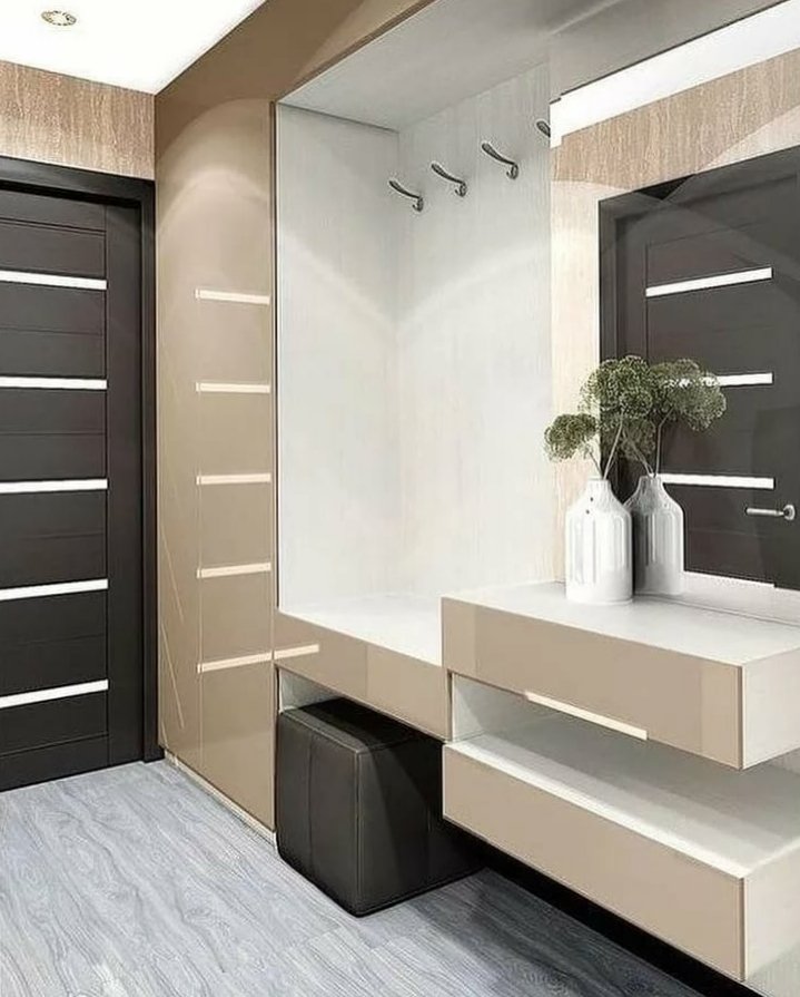 Шкафы в прихожую в современном стиле фото в узкую прихожую
