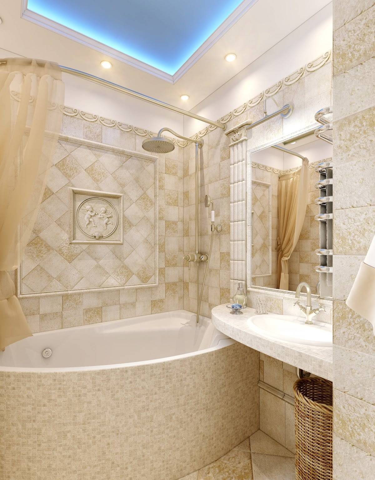 ванная комната 150х200 дизайн