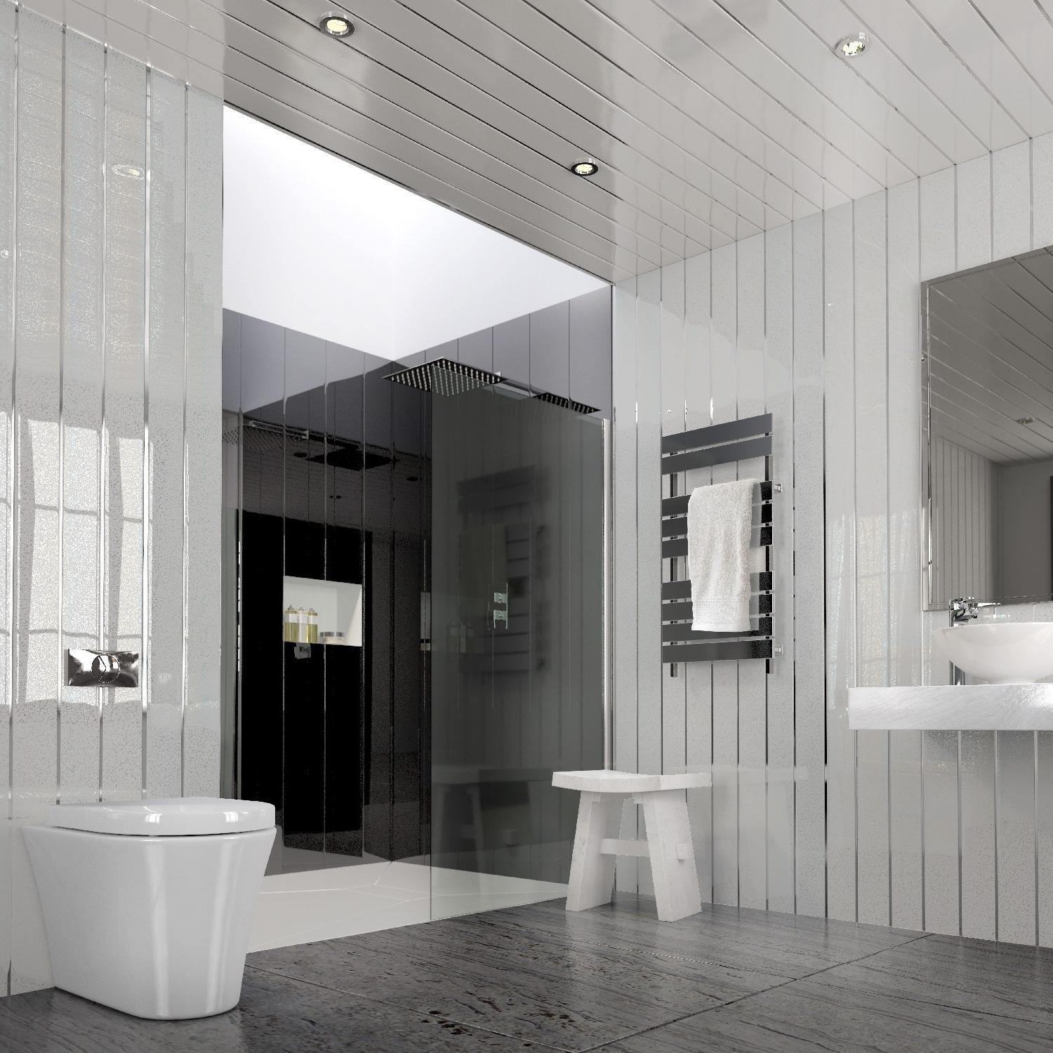 Ванная комната дизайн отделка панелями фото дизайн