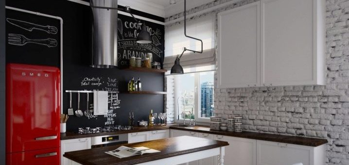 Апартаменты в стиле лофт – ремонт маленькой квартиры, дизайн-проект малогабаритных помещений, варианты в интерьере 2018