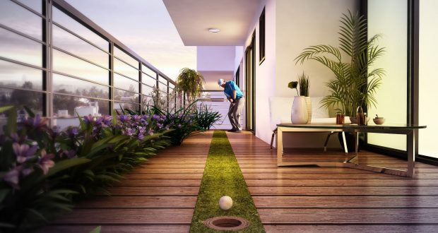 Балкон большой – Большой балкон — модные тенденции и новинки в оформлении интерьера для большого балкона