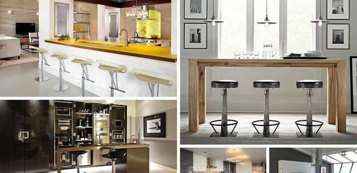 Барная стойка в хрущевке на кухне – Дизайн кухни-студии с барной стойкой. Дизайн кухни-студии в квартире, в хрущевке, в частном доме :: SYL.ru