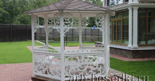 Беседка ажурная