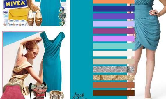 Бирюзовый цвет сочетается с каким цветом – сочетание бирюзовых оттенков с другими, с чем сочетается и какие аксессуары подбираем?