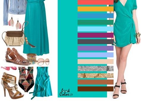 Бирюзовый и фиолетовый – Как правильно сочетать цвета в одежде | Блогер colnce на сайте SPLETNIK.RU 5 апреля 2013