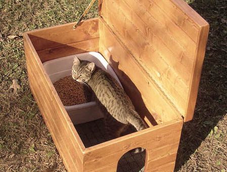 Будки для кошек