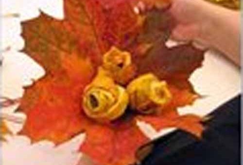 Букет из клена своими руками – Осенние поделки своими руками вместе с детьми. Развиваем мелкую моторику ребенка. Плетем и вяжем с маленьким ребенком из осенних листьев клена осенний букет. Пошаговая инструкция. Фото.