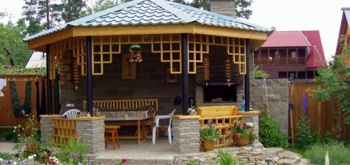 Что это беседка – как оформить просто и красиво, виды и размеры современных беседок, альтанка во дворе частного дома