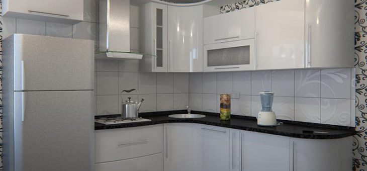 Цвет угловой кухни – Белая угловая кухня, цветовые сочетания, интерьеры, фото примеры, видео