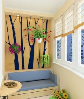 Декор лоджии – оформление изнутри, идеи дизайна и отделки лоджий, уютно украшаем открытый балкон внутри в стиле прованс