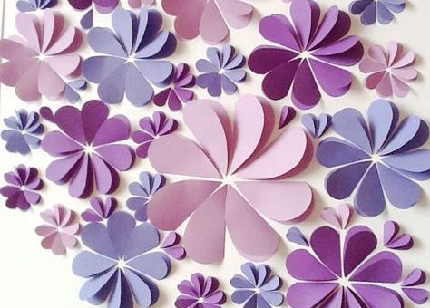 Декор на бумаге – Украшение на стену из бумаги своими руками Хэнд мэйд идеи своими руками