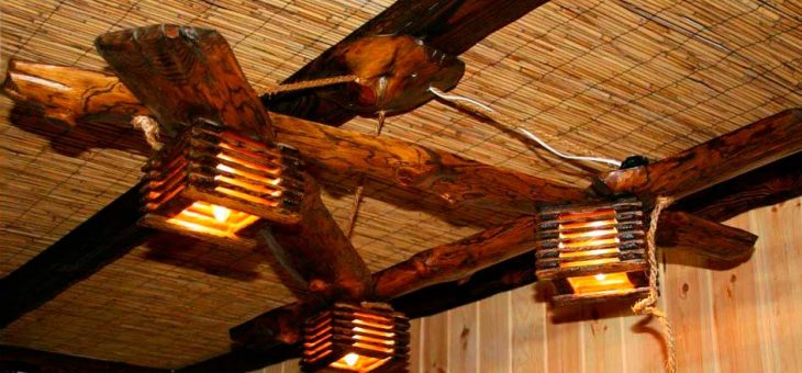 Делаем своими руками люстру – Мастер-класс о том, как сделать деревянную люстру своими руками простой и сложной конструкции