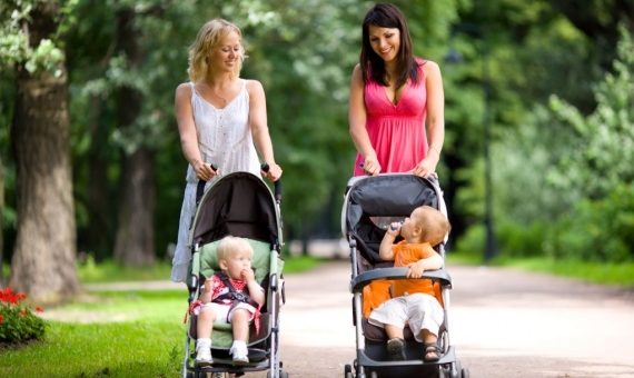 Дети в коляске