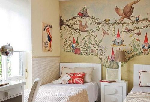 Детская комната рисунки – своими руками рисунки, что нарисовать и как в комнате, картины, оформление в интерьере, идеи и эскизы