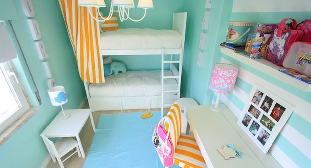 Детская в бирюзовом цвете