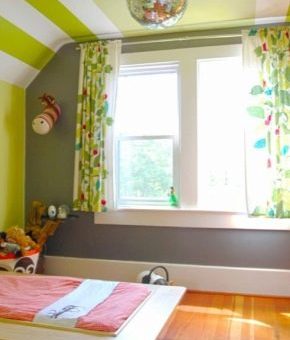 Дизайн детской на мансарде – комната для девочки и для мальчика на мансардном этаже, дизайн для малыша и для подростка, спальня с ломаной крышей