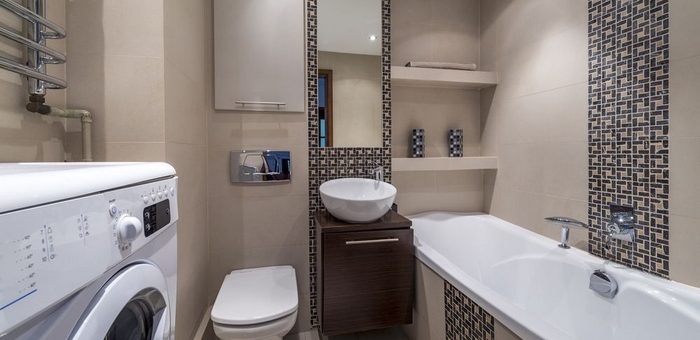 Дизайн интерьера туалета и ванны