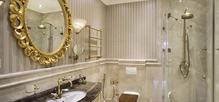 Дизайн интерьера ванной в классическом стиле – Ванные в классическом стиле фото, классическая ванная, ванная комната в классическом стиле | Фото ремонта.ру