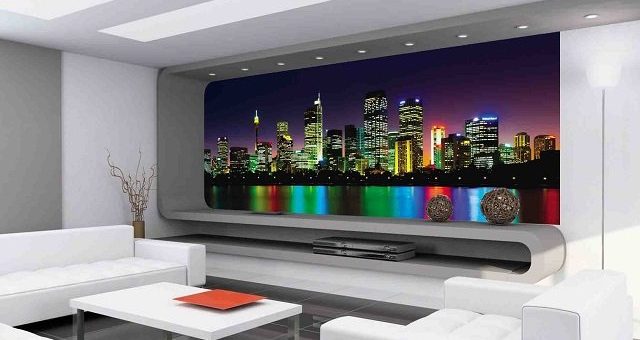 Дизайн комнаты ночной город – Фотообои города в интерьере: современный дизайн и собственный стиль стен вашего дома