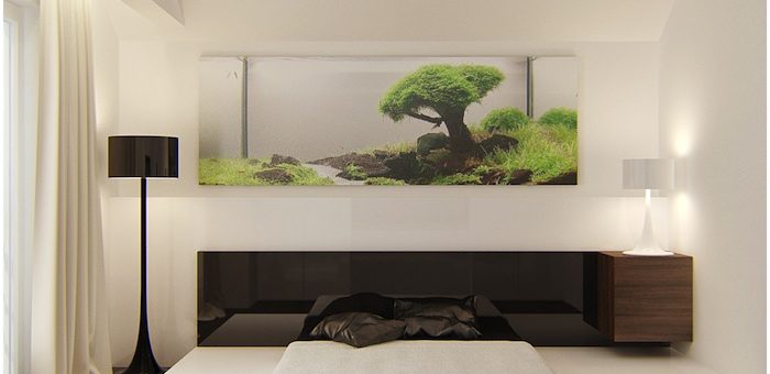 Дизайн минимализм спальня