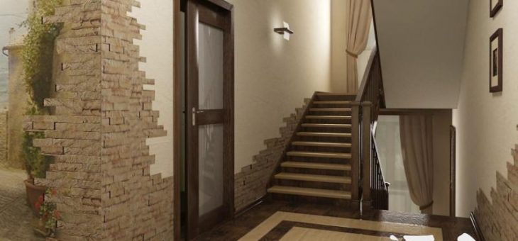 Дизайн прихожая с лестницей на второй этаж фото – Оформление прихожей с лестницей. Коридор с лестницей на второй этаж: оформление дизайна