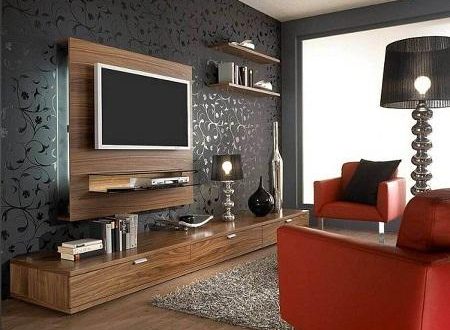 Дизайн стены под телевизор в гостиной – Оформление стены под телевизор в гостиной фото: дизайн зала и высота, как оформить интерьер и правильно повесить ТВ