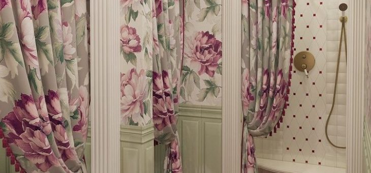 Дизайн ванной комнаты 160 на 160 – Фото: Дизайн ванной комнаты — Интерьер шестикомнатной квартиры в классическом стиле, Малый пр. П.С., 160 кв.м.