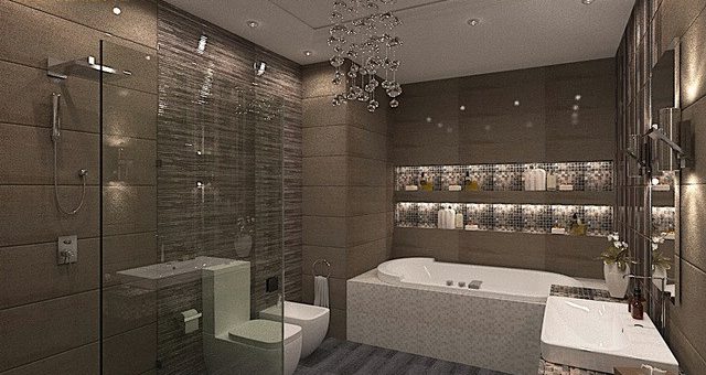 Дизайн ванной комнаты в обычной квартире – Ванная комната — 75 лучших фото в интерьере 2016-2017 года. Современные идеи для ванной