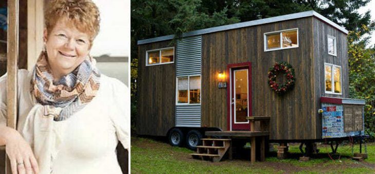 Дом 18 квадратных метров – Малообеспеченная одинокая мать построила собственный дом площадью 18,5 квадратных метров. Заглянув внутрь, вы сразу захотите в него переехать!