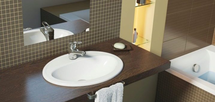 Две раковины в ванной – навесной умывальник над ванной для экономии места в «хрущевке», идеи дизайна ванной комнаты с полкой и нависающей над ванной раковиной, отзывы