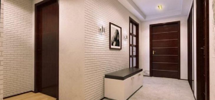 Двери в прихожую под темные обои – Как выбрать обои в прихожую с темной дверью? Цветовое решение для сочетания обоев и дверных полотен. Выбор обоев в прихожей под темные двери: фото