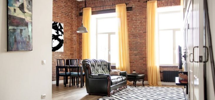 Двухуровневый лофт – Двухуровневый атмосферный лофт в центре города — Лофты в аренду в г. Sankt-Peterburg, Санкт-Петербург, Россия