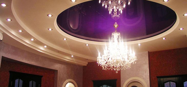 Двухуровневый парящий натяжной потолок фото – Фотографии двухуровневых натяжных потолков. Различные конструкции. Идеи дизайна. Цены можно посмотреть на нашем сайте.