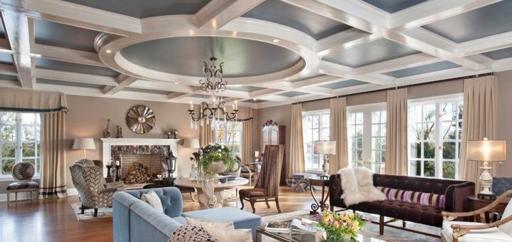 Фигура потолочный – фигурные потолочные покрытия с рисунками и узорами, идеи-2018 оформления потолка из гипсокартона