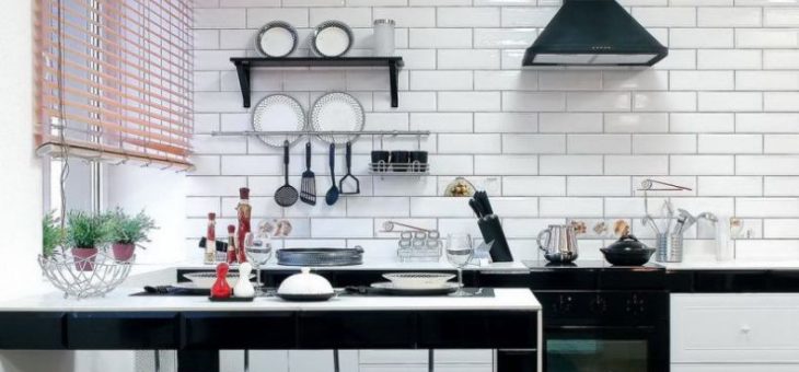 Фото фартука из плитки для кухни