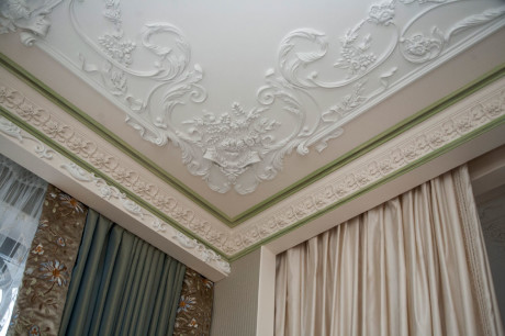 Фото гипса потолок