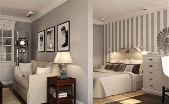 Фото комнаты с перегородкой – зонирование перегородкой или шторами, ФОТО зонирования гостиной и спальни или кабинета, кухни, гардеробной, детской