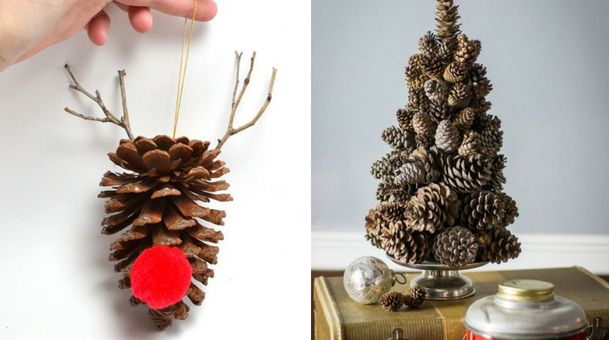 Фото композиция из шишек – Идеи новогодних украшений и поделок из шишек своими руками на Новый год 2019 Фото
