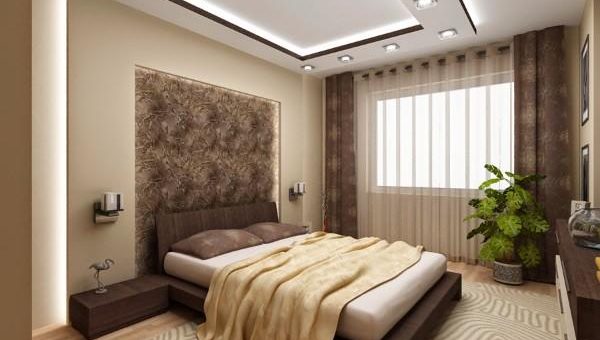 Фото красивые потолки в спальне