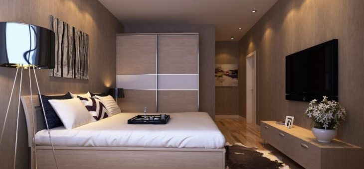 Фото кровать в спальне у окна фото – с синей кроватью у окна, кованая коричневая кровать в интерьере, дизайн-проект спальни с подиумом под кровать