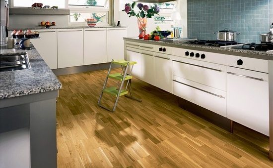 Фото ламинат на кухню