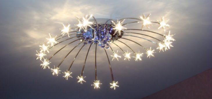 Фото натяжной потолок без люстры – Люстры для натяжного потолка — характеристики, фото для зала, кухни, спальни, как повесить, цена и где купить в Москве и СПб