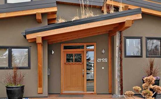 Фото навес над крыльцом – Изготовление козырька над крыльцом своими руками, c фото примерами, обзор вариантов навесов над крыльцом: металлочерепица, дерево, поликарбонат, профлист