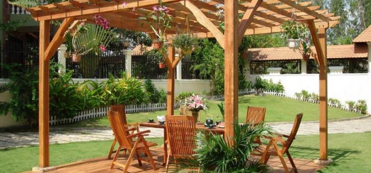 Фото перголы – что это такое, фото в ландшафтном дизайне + пошаговая инструкция изготовления перголы для вьющихся растений своими руками