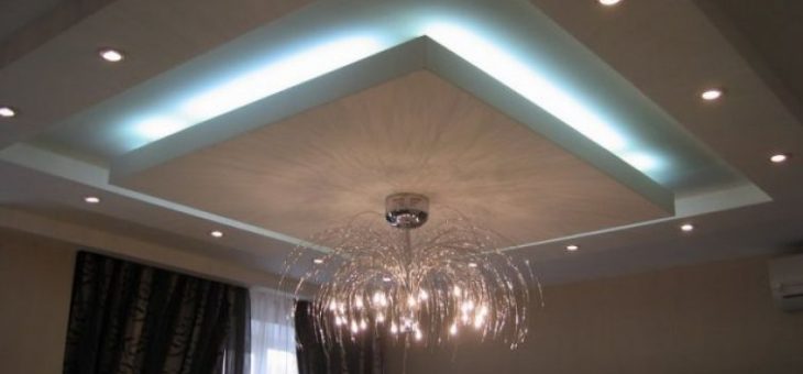 Фото підвісні стелі з гіпсокартону – Потолки из гипсокартона — фотогалерея, дизайн потолков из гипсокартона, потолки фото
