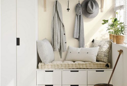 Фото прихожая в стиле икеа фото