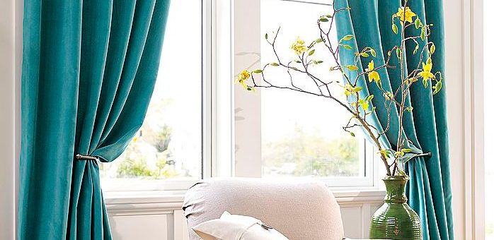Фото штор в гостиной