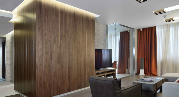 Фото стекло в интерьере – Сдержанный и немного брутальный интерьер для семьи из четырех человек: дизайнерское бюро ДИА