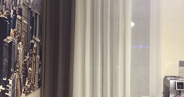 Фото занавески на кухне