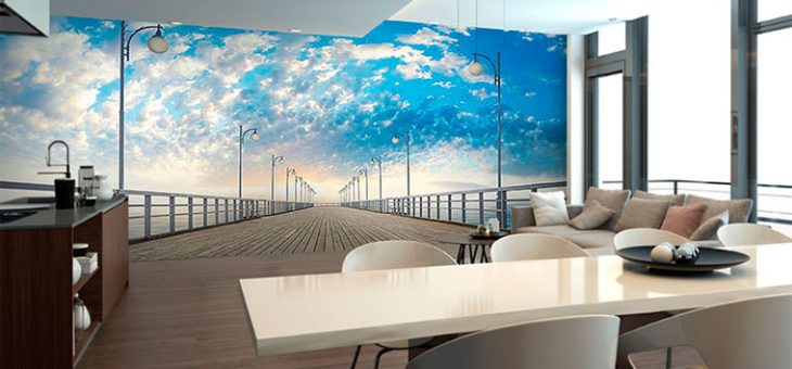 Фотообои увеличивающие пространство